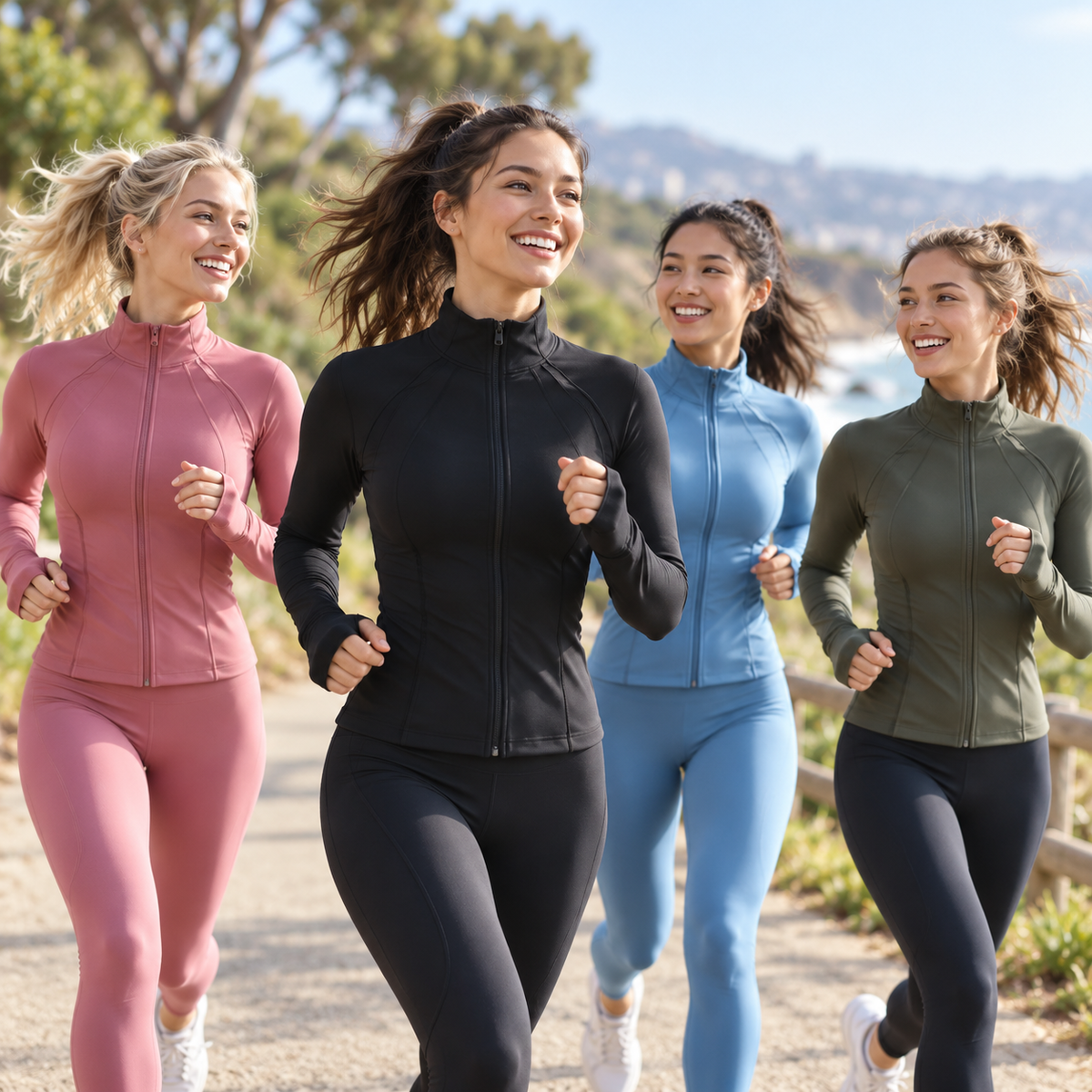 Morning Mile Zip-Up Top