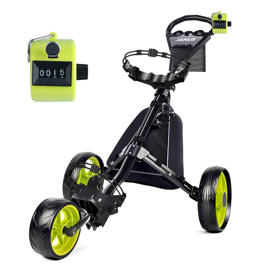 Fairway Glide 3-wheel golf push cart