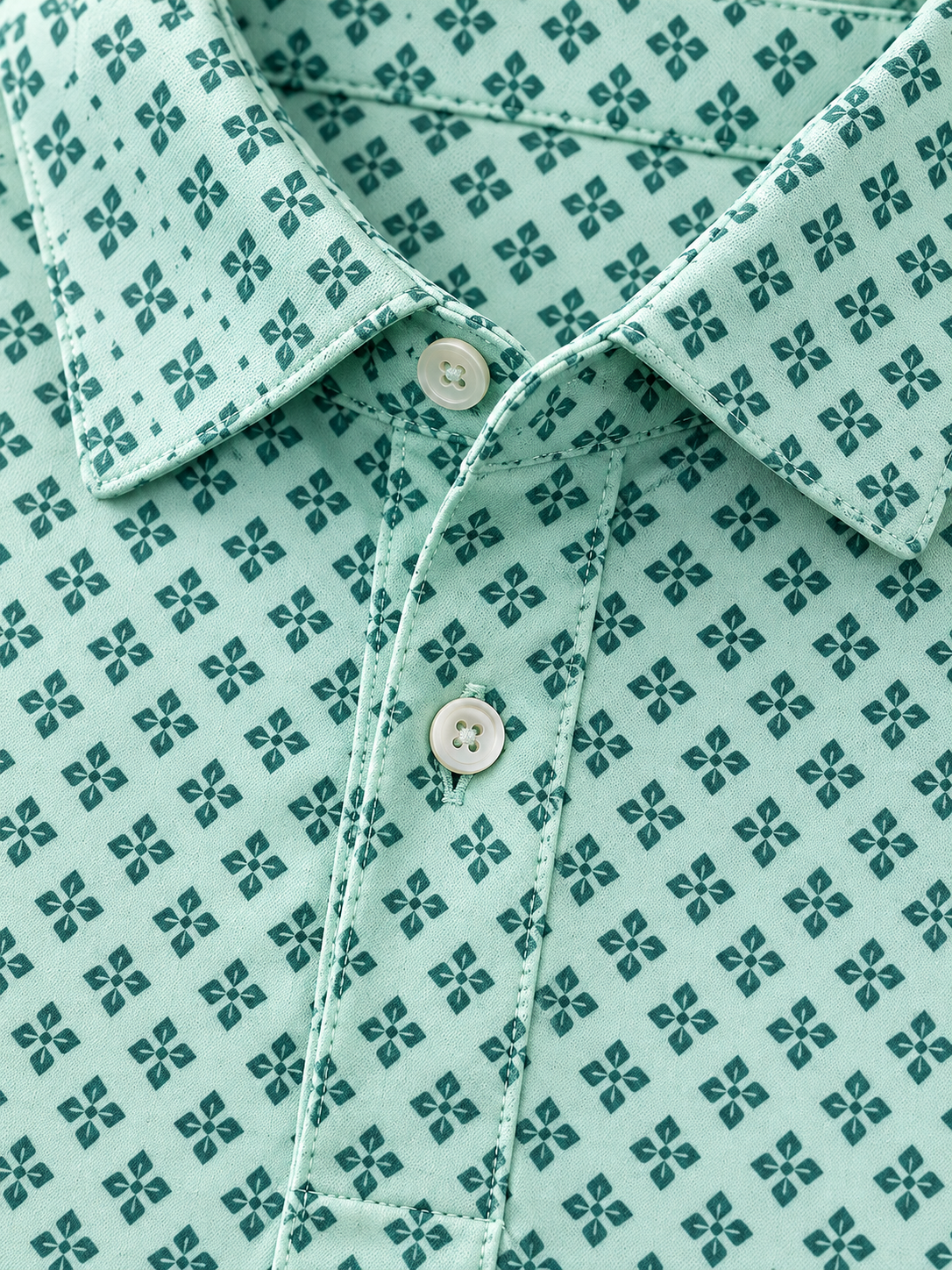 Coral Breeze men's golf polo, view 3
