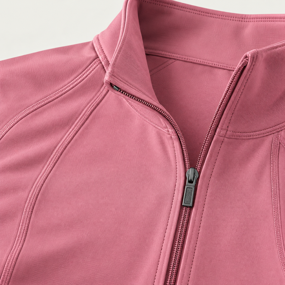 Morning Mile women's zip-up running top, view 2