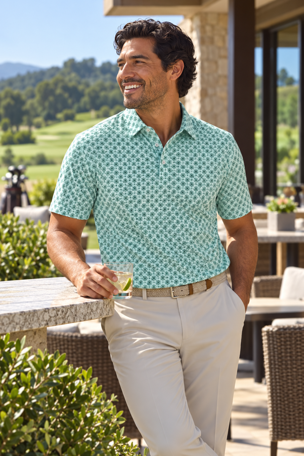 Coral Breeze Polo