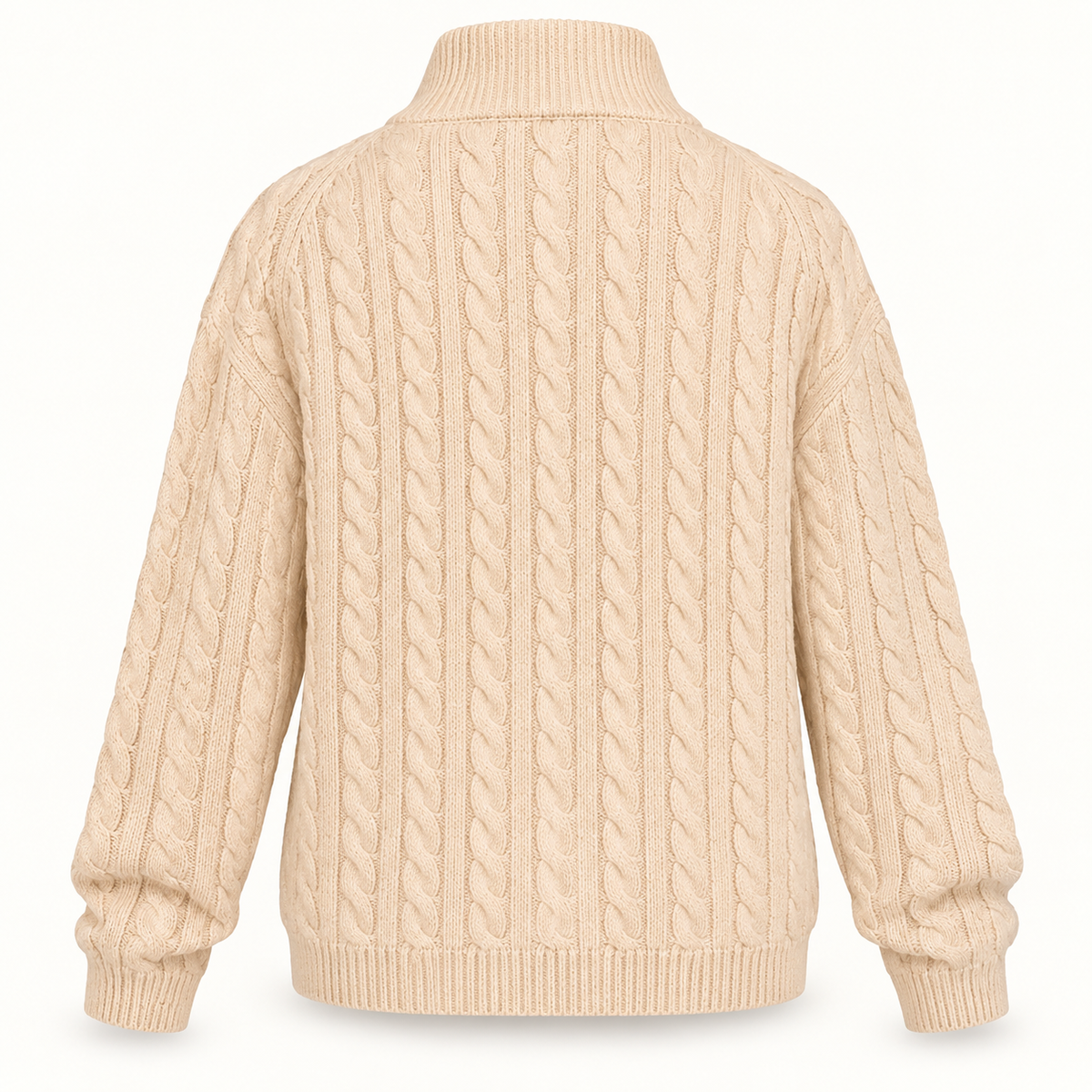 Clubhouse Zip Knit Sweater