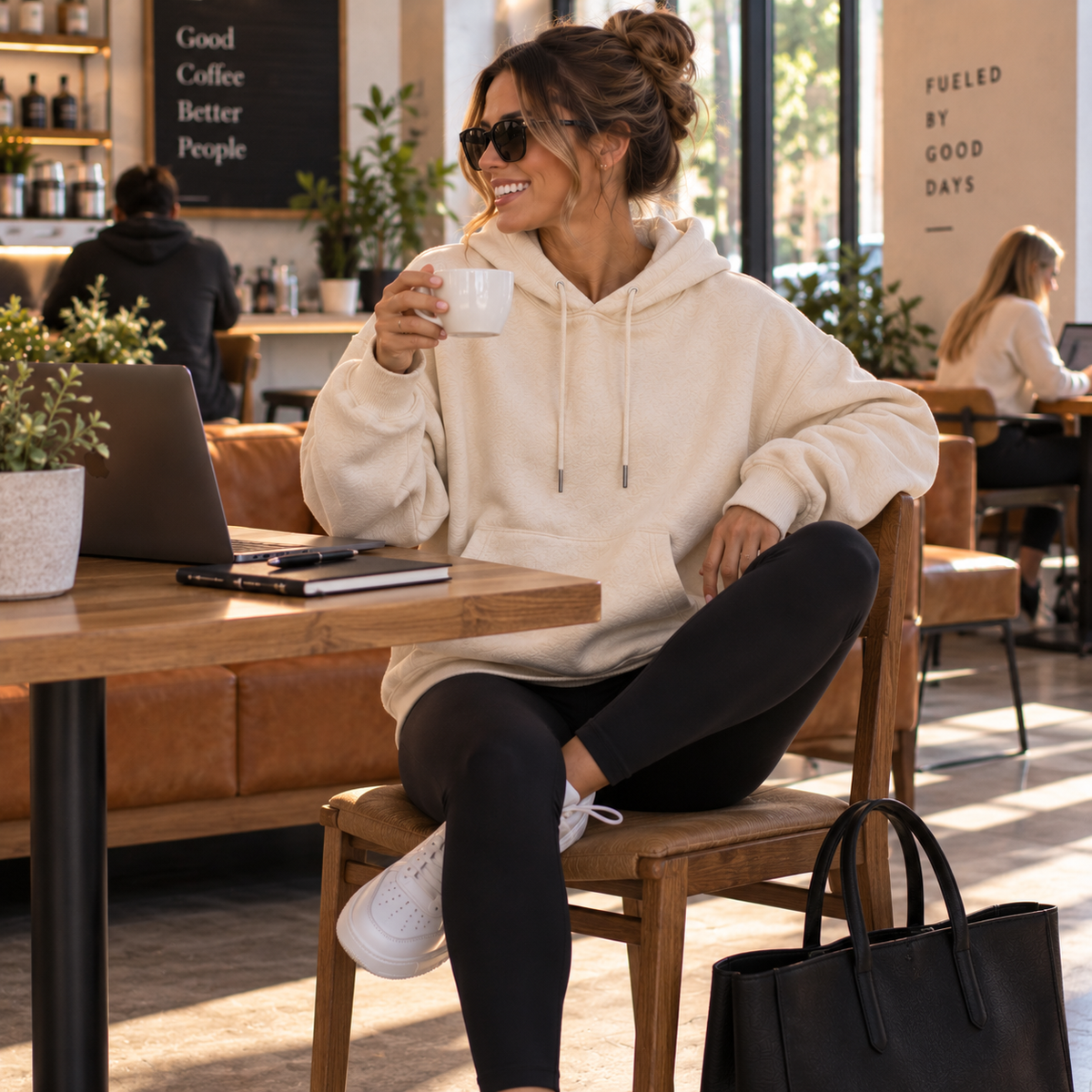 Crew Fleece Oversized Hoodie