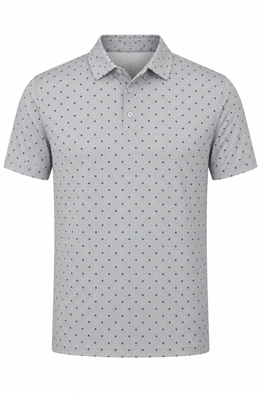 Coastal Fin men's shark-fin golf polo