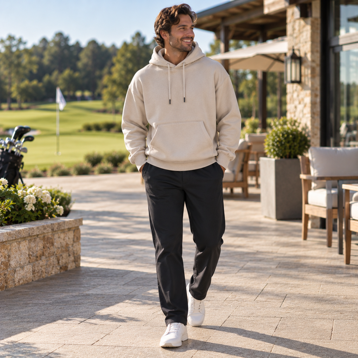 Crew Fleece Oversized Hoodie