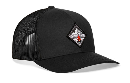 Diamond Campfire mesh trucker cap