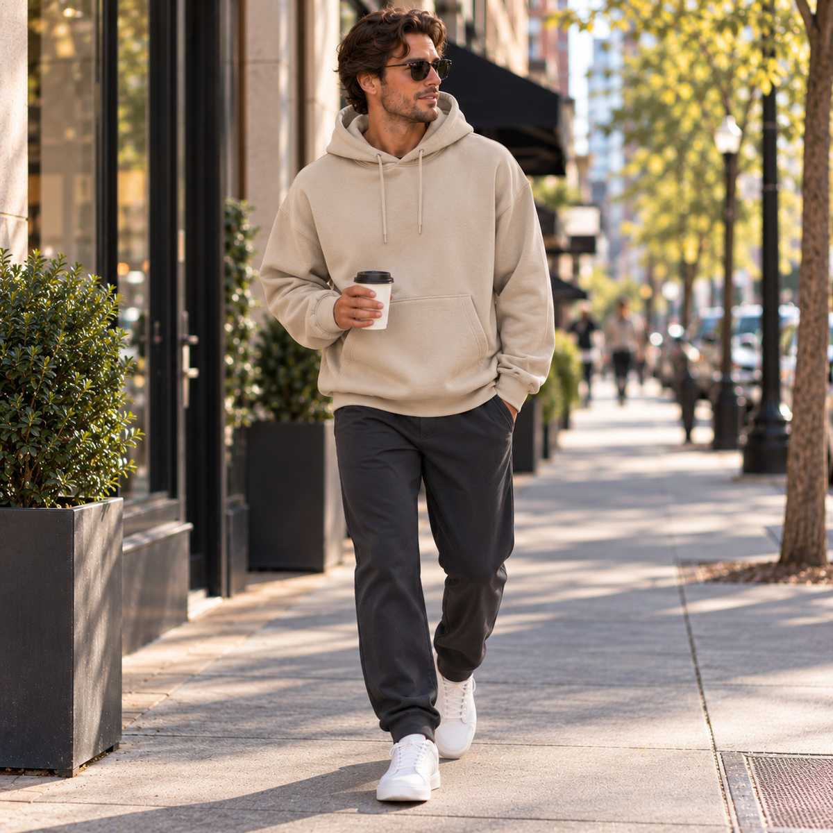 Crew Fleece Oversized Hoodie