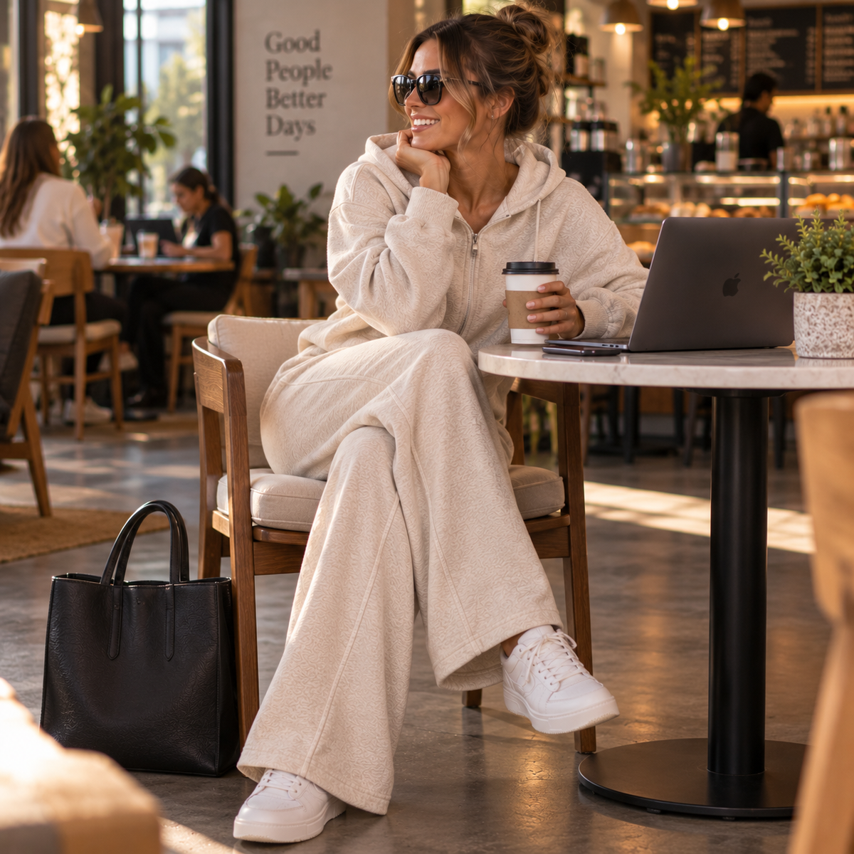 Weekend Wide-Leg Set for Her