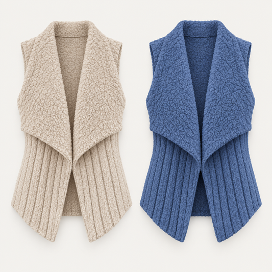 Back Nine women's plush vest