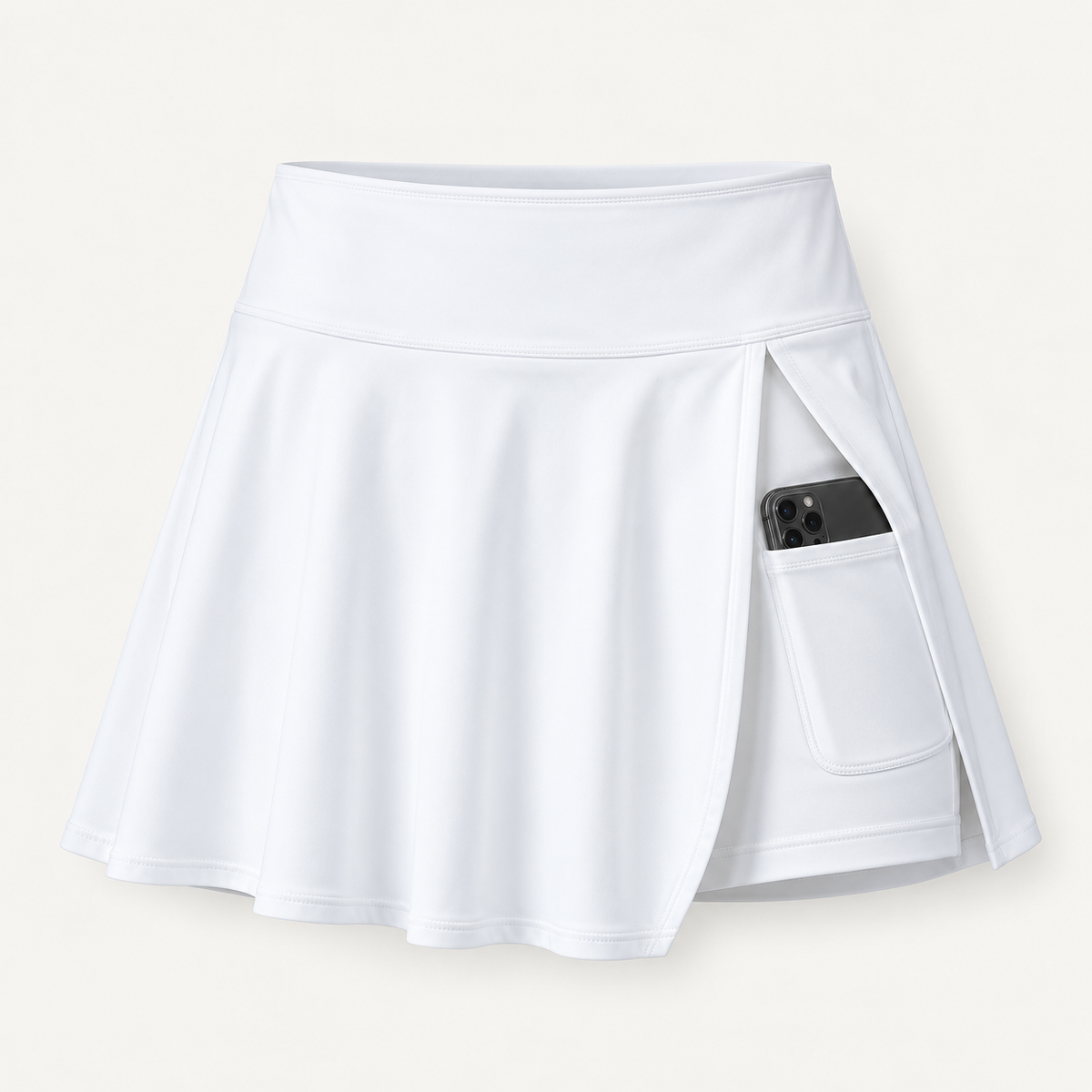 Pleated Bow Court Skirt